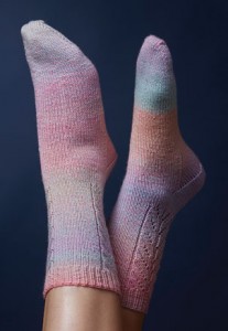 PT 8454 - Lace Panel Socks