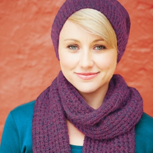 PT 8377 - Scarf and Slouchy Hat Set